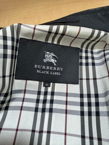 Burberry black label trench - label,
