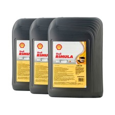 SHELL Rimula R4 L 15W-40 Lkw-Motorenöl Acea E7, Jaso DH-2, Man M 3775,3x20 Lt.