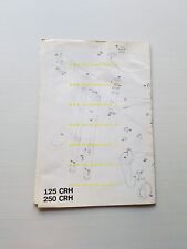 Ancillotti CRH 125-250 Cross catalogo ricambi TELAIO originale FRAME part list