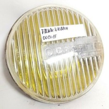 GRUPPO OTTICO PROIETTORE FARO FENDINEBBIA CARELLO 13CM VINTAGE D'EPOCA OSSIDATO