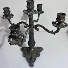 Antico Candelabro 5 Bracci in