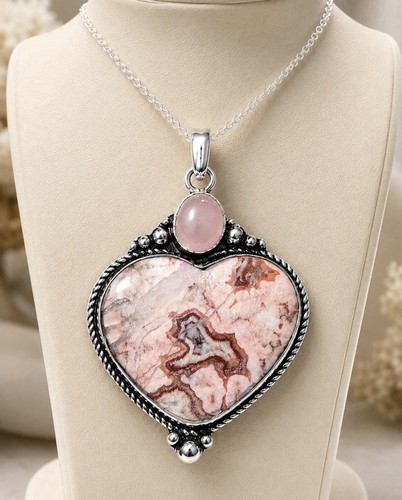 Collana con ciondolo cuore - , in