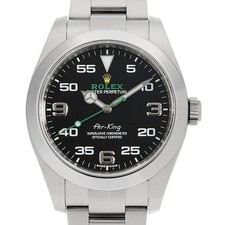 ROLEX Air king 116900 nero numero casuale seconda mano uomo