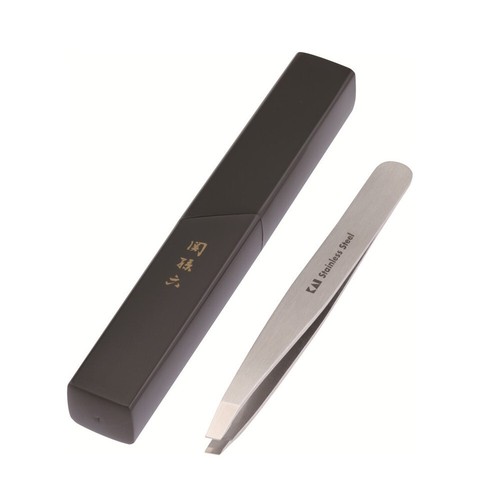 Pinzetta acciaio inox - in,
