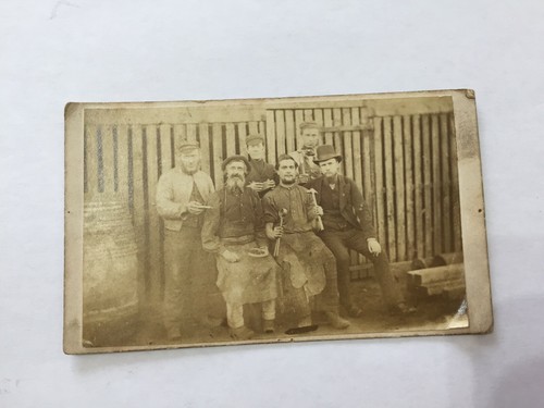 Cdv foto gruppo - cdv, fabbro