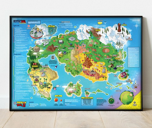 Dragon ball map dbz - ball,