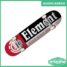 Skateboard Element section 7.75 skate completo ruote truck cuscinetti acero