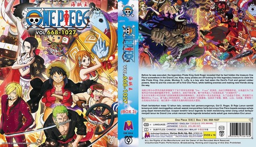 One piece episodes 668 - one, (episodes