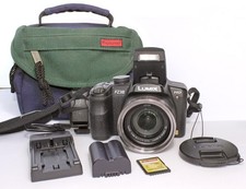Panasonic Lumix FX38 stabilizzata obiettivo Leica HD 18x fotocamera Funzionante