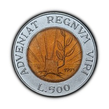 San marino 500 lire - lire, 1993