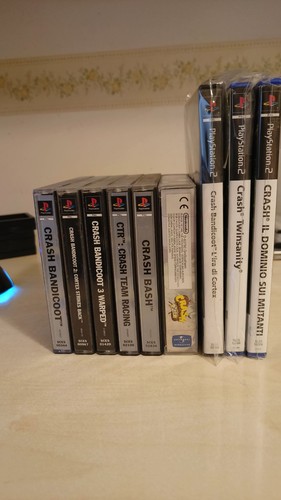 Crash bandicoot ctr ps1 - crash, 1,2,3,ctr