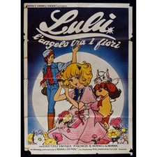 manifesto LULU' L'ANGELO TRA I FIORI celi yavoque fogenicia toei M351