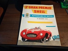 GP Shell Imola 1955 , programma  , FERRARI 500,750 , MASERATI A6 ,150 , OSCA ,