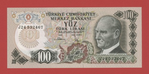 Turchia 100 lire - 100, 1972)