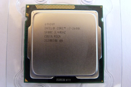 Intel core 2600k - i7, 3,4