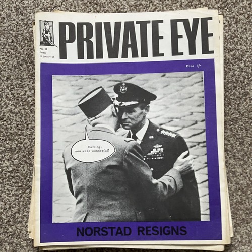 Private eye magazine 1963 - magazine,
