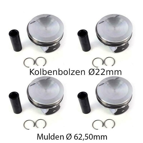 Kit pistoni std per audi - pistoni,