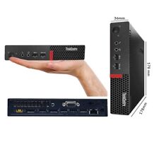 PC LENOVO M710Q MINI INTEL 2,60 GHz NO RAM NO HD + ALIMENTATORE OFFERTA