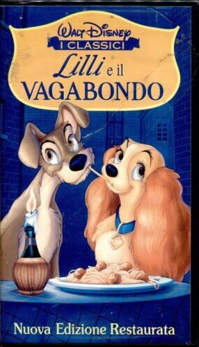 Lilli vagabondo vhs - lilli,