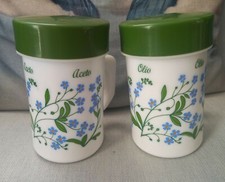 Vintage set olio - olio, aceto