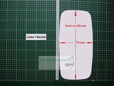 Vetro di ricambio specchietto