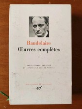 CHARLES BAUDELAIRE Oeuvres Completes VOLUME 1 Bibliotheque De La Pleiade 1975