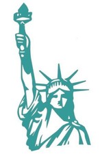 Adesivo da parete Statua della
