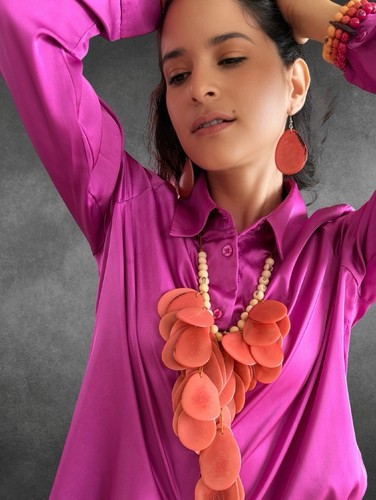 Collana tagua grande - collana,