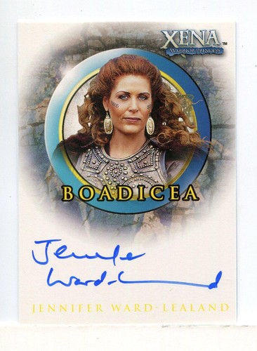 Scheda autografa xena - autografa, stagione