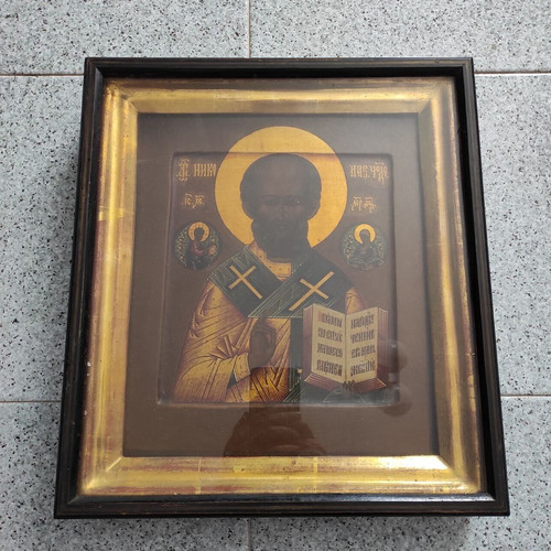 Icona russa raffigurante san - russa,