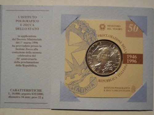 Italia moneta commemorativa - , da