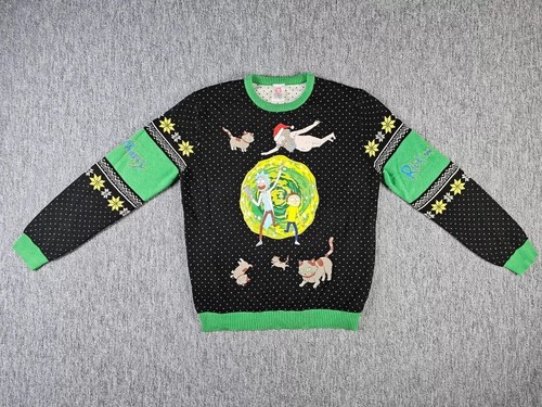 Maglione natalizio ugly rick - maglione,