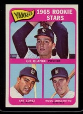 1965 topps 566 yankees - topps, #566