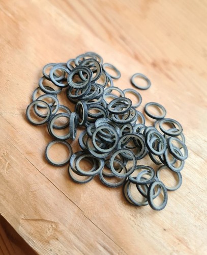 Elastici per capelli - neri, 6
