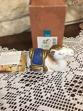 Thun ￼ ￼ CAMMELLO Sella Blu￼￼Presepe Classico  Fuori produzione￼, Con Scatola￼