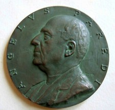  Medaglia Angelo Paredi - 1981 stupenda patina verde  vaticano gr 107