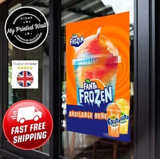 Fanta Frozen Window Vinile