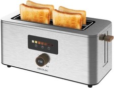 Grille-Pain Vertical 2 Fentes Longues Touch&Toast Extra Double. 1500 W, 4 Tranch