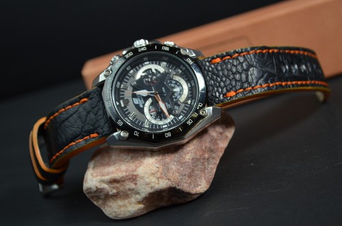 Correa reloj genuina piel pata - genuina,