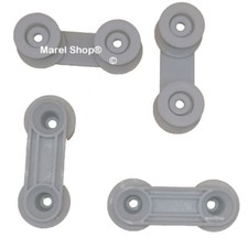 Kit 4 PZ Ruote Supporto Cesto