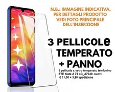 3) pellicole protezione