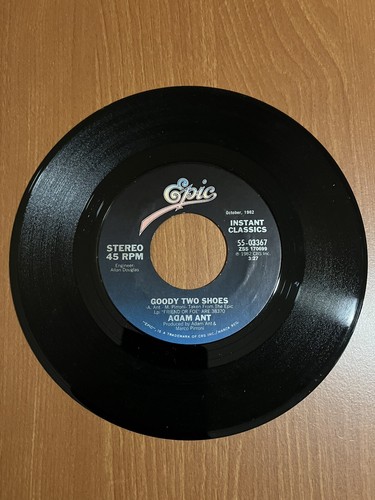 Adam ant 45rpm goody two - adam,