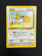 Pokemon Doduo 48/102 Set Base Prima Edizione Wizards ITA Carte Vintage