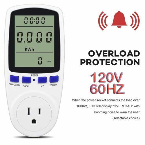 Misuratore potenza lcd - di, watt