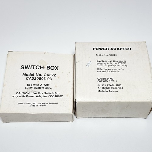 Nos atari 5200 - 5200, switch