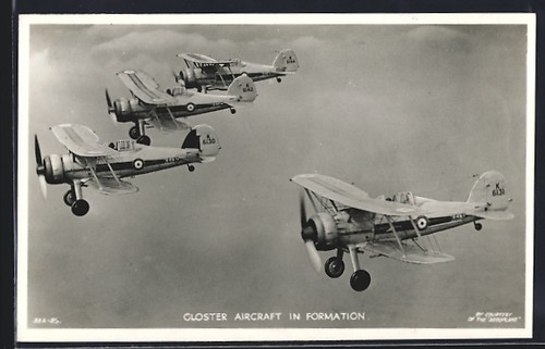 Gloster aircraft in - gloster,