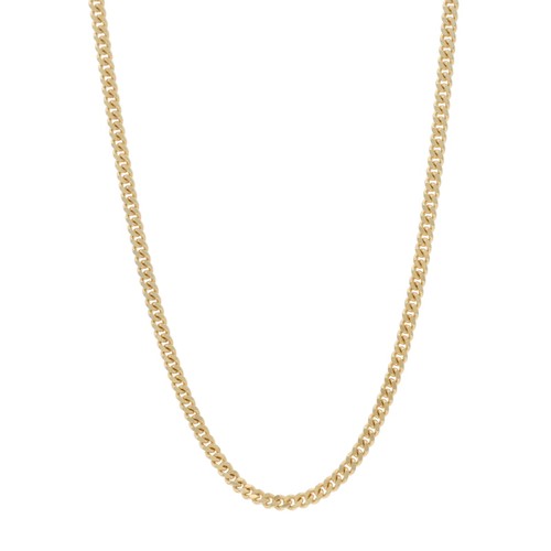Collana catena curb oro - curb,