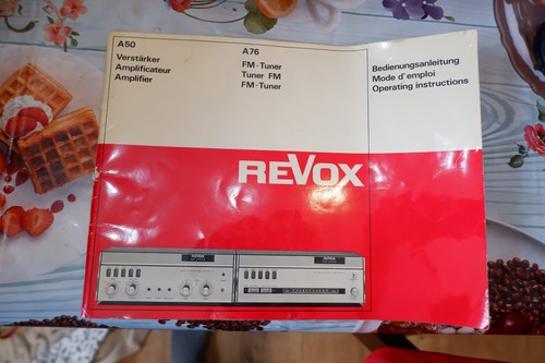 Revox a76 mode d - a76, d'emploi