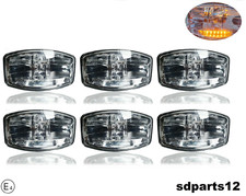 6x Fari Profondità Tetto Paraurti Luce Posizione Gialla Per Camion Fuoristrada