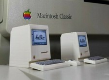 1:8 scale Apple Macintosh Retro Computer miniature SE Plus Classic mini Mac